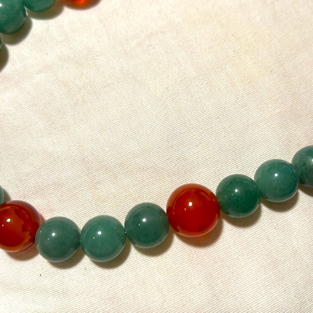 Jade Beaded Necklace